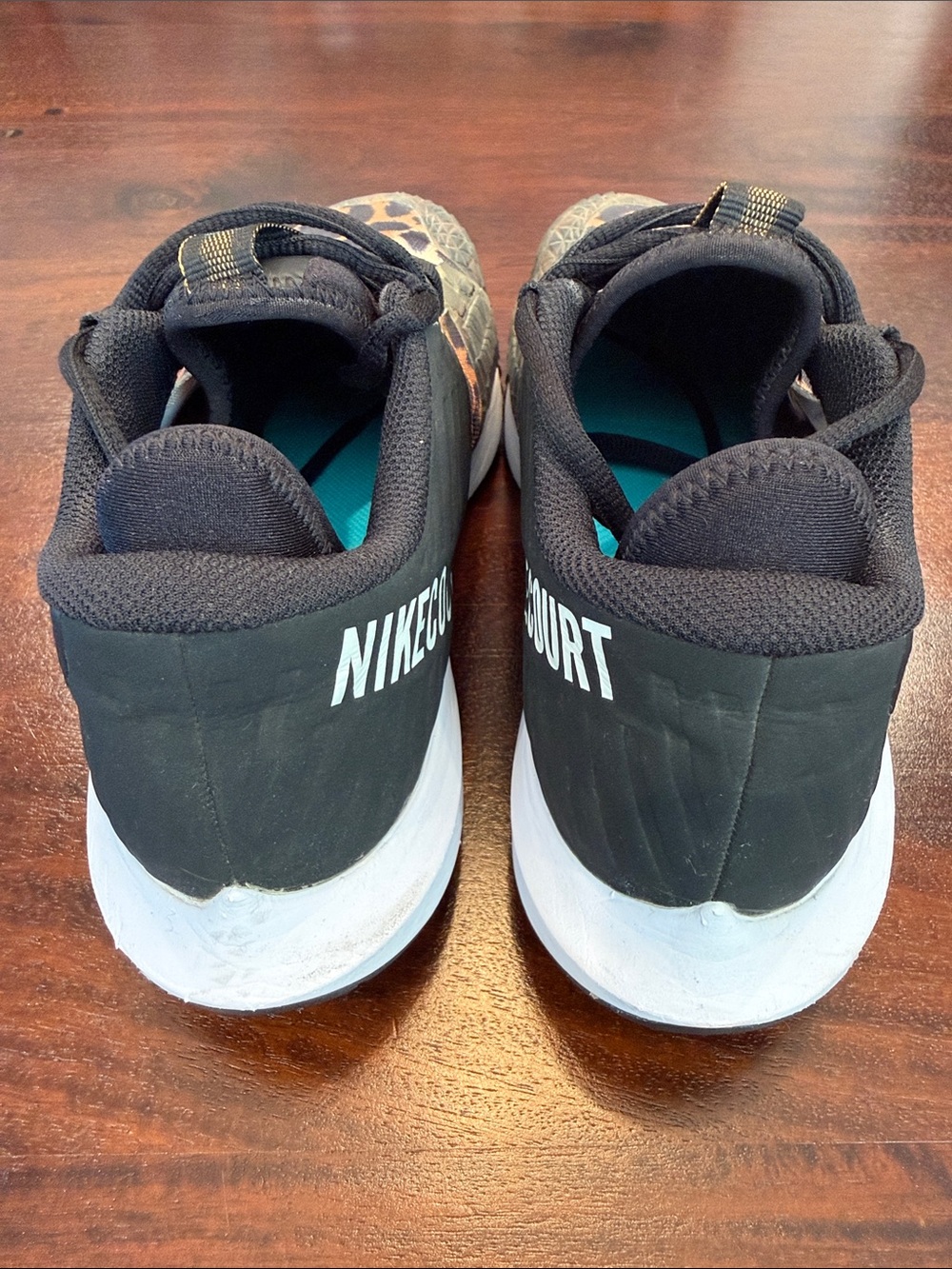 NIKE ZOOM ZERO COURT cheetah print sneakers - Picture 4 of 7